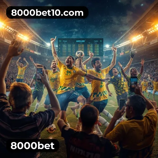 Comparação APP mobile vs versão web da 8000bet